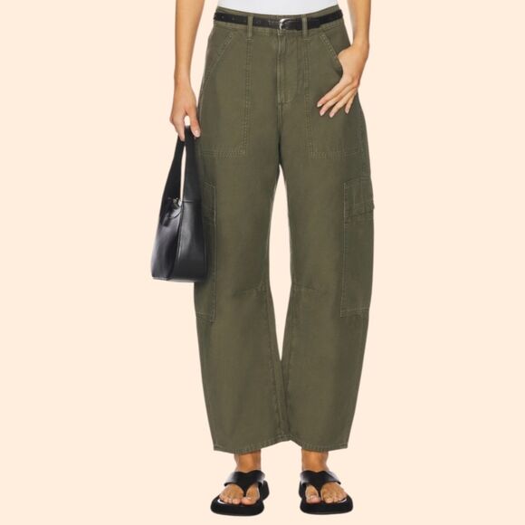 Citizens Of Humanity Pants - Citizens of Humanity Marcelle Cargo Pants Dogwood